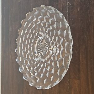 VTG Glass Serving Platter